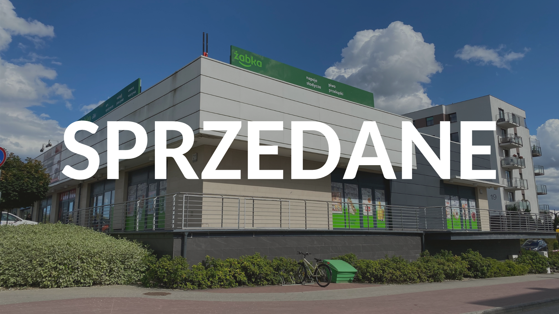 Oferta specjalna dla Inwestora – lokal użytkowy z najemcą